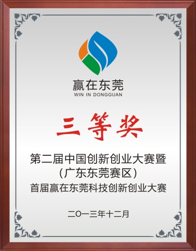 第二届中国创新创业大赛暨(广东东莞赛区)首届赢在东莞科技创新创业大赛